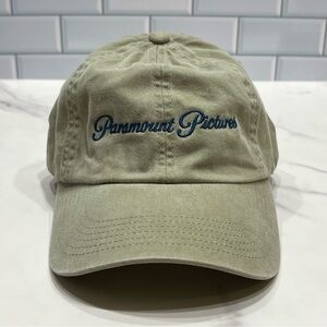 VTG Paramount Pictures Studio Hat Embroidered Logo Adjustable Strap Back Adult